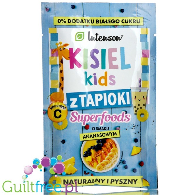 Intenson Kisiel Kids z tapioki, smak ananasowy
