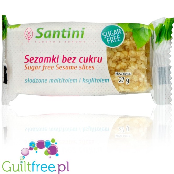 Santini sugar free sesame cakes