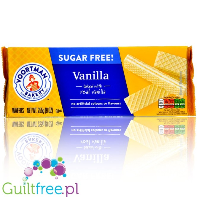 Voortman Wafers Vanilla sugar free wafers with creamy filling