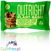 MTS Outright Plant Choc Chip Peanut Butter - wegański baton białkowy bez słodzików, Czekolada & Masło Orzechowe