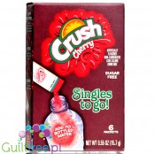 Crush Singles to Go 6 pack - Cherry, sugar free instant sachets