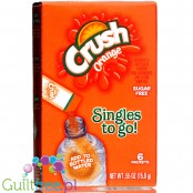 Crush Singles to Go Orange - saszetki bez cukru, napój instant, Pomarańcza
