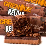 Grenade Reload Chocolate Chunk - owsiany baton proteinowy bez cukru 17g białka