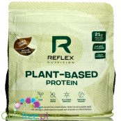 Reflex Nutrition Plant Cacao & Caramel - wegańska odżywka białkowa, Czekolada & Karmel