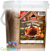 Max Protein Egg Protein Chocolate Toffee - albumina jaja w proszku z Fiit-NS® i DigeZyme®, smak Tofi & Czekolada