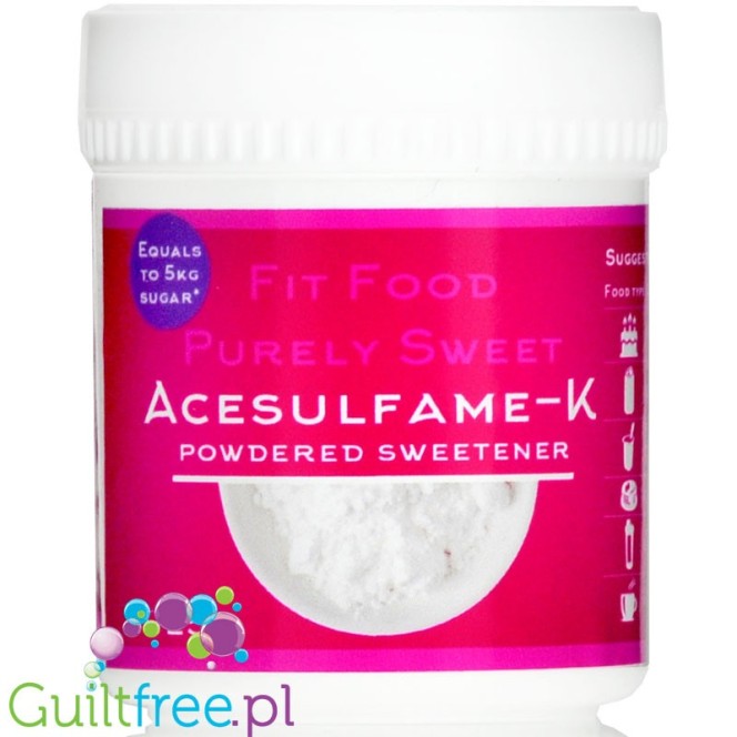 FitFood Purely Sweet Acesulfame-K, 100% pure concentrated sweetener