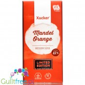 Xucker Milk, Almond & Orange - mleczna czekolada bez cukru z migdałami i pomarańczą słodzona tylko fińskim ksylitolem