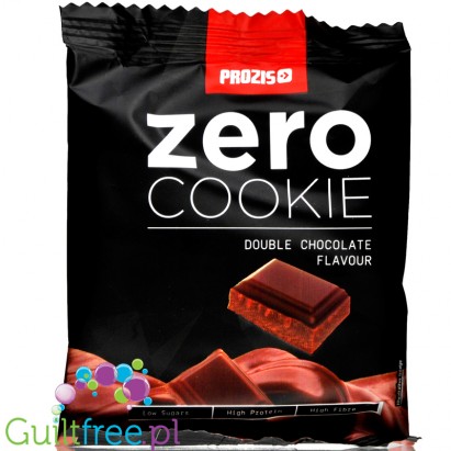 Prozis Zero Cookie Double Chocolate protein cookie 23g protein in 169kcal