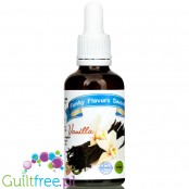 Funky Flavors Sweet Vanilla - concentrated liquid food flavoring, fat & sugar free