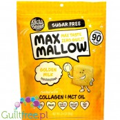 Know Brainer Foods Max Mallow Golden Milk, sugar free ketogenic marshmallow