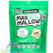 Know Brainer Max Mallow Mint Chip - keto pianki marshmallow miętowe z czekoladą, z koleganem i MCT