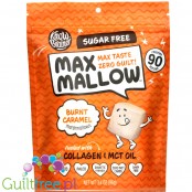 Know Brainer Max Mallow Burnt Caramel - keto pianki marshmallow karmelowe z koleganem i MCT