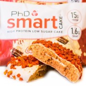 PhD Smart Cake ™ Carrot Cake white chocolate covered no added sugar cookie with raspberry filling