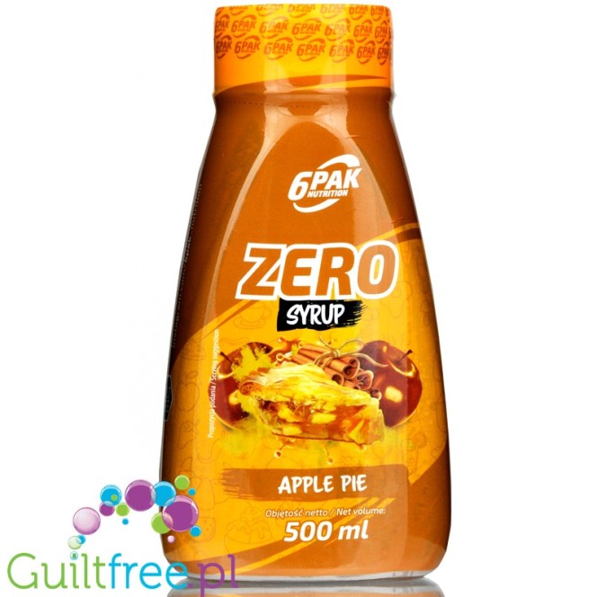 6Pak Nutrition Zero Sauce Baked Apple - szarlotkowy sos zero