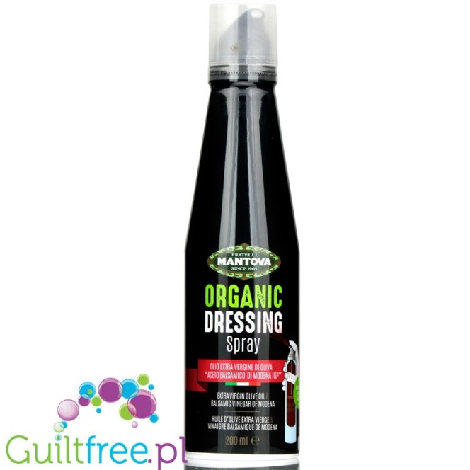 Mantova SprayLeggero Organic Dressing - spray z oliwą i octem balsamicznym