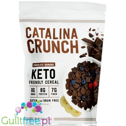 Catalina Crunch Keto Cereal, Chocolate Banana - keto płatki śniadaniowe