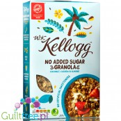 Kellogg Granola Coconut, Cashew & Almond - wieloziarniste płatki śniadaniowe bez dodatku cukru