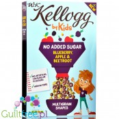Kellogg Kids No Added Sugar Blueberry & Apple multigrain cereals