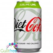 Diet Coke Sublime Lime w puszce, zero kalorii & bez cukru