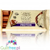 Cocoa Travel Protein Crisp - milk chocolate with cocoa filling