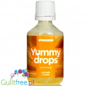 Prozis Yummy Drops Custard liquid sweetened flavoring drops