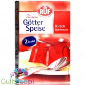 RUF sugar-free, cherry-flavored jelly