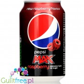 Pepsi Max Raspberry - malinowa Pepsi Max bez cukru, puszka