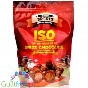 Yummy Sports ISO 100% WPI Swiss Chocolate - odżywka białkowa tylko ze stewią, 27g białka w 108kcal