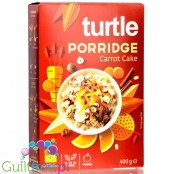 Turtle Porridge Carrot Cake - organiczna owsianka bez dodatku cukru