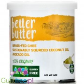 KetoSports Better Butter - bogaty w MCT organiczny mix ghee, oleju awokado i kokosowego