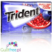 Trident Wild Blueberry Twist sugar free chewing gum