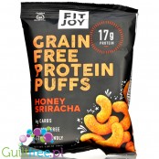 Fitjoy Nutrition Grain Free Protein Puffs, Honey Sriracha