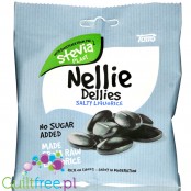 Nellie Dellies Salty Liquorice - lukrecja bez cukru ze stewią