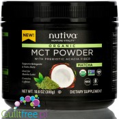Nutiva MCT Organic Vanilla - organiczne MCT w proszku, smak waniliowy