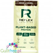 Reflex Nutrition Plant-Based Protein 600g Cacao & Caramel, Single Sachet