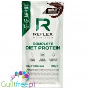 Reflex Nutrition Complete Diet Protein Chocolate - odżywka proteinowa MRP, saszetka, Czekolada