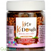 Keto KeDough Low Carb, Edible Cookie Dough, Mocha Java Chip
