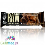 Warrior Raw Protein Flapjack Choc Brownie czekoladowy owsiany baton proteinowy ultra mało cukru