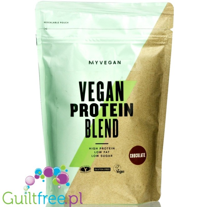 MyProtein Vegan Protein Blend Chocolate 0,5KG - czekoladowa wegańska odżywka białkowa bez soi