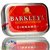 Barkley's Cinnamon Mints - miętówki cynamonowe bez cukru w ozdobnej puszce