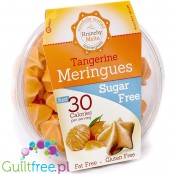 Krunchy Melts Tangerine - bez bez cukru ze stewią, Mandarynka
