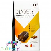 Diabetki czekoladki bez dodatku cukru z orzechami ziemnymi