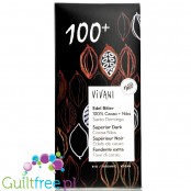 Vivani Organic Superior Chocolate with Cocoa Nibs 100%, Dominicana