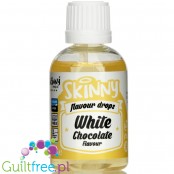 The Skinny Food Co Flavour Drops White Chocolate 50ml liquid sweetened flavoring drops