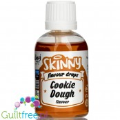 The Skinny Food Co Flavour Drops Cookie Dough 50ml liquid sweetened flavoring drops