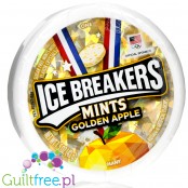 Ice Breakers Mints Golden Apple cukierki bez cukru Żółte Jabłuszko & Mięta
