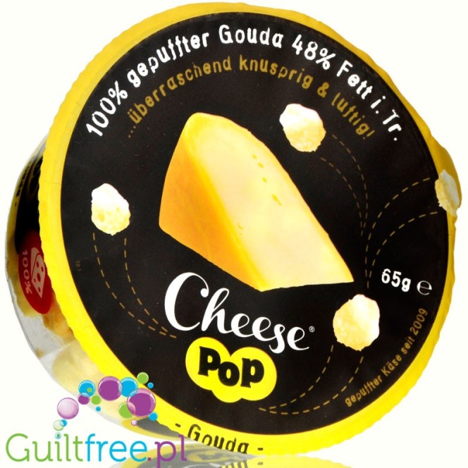 Cheese Pop Gouda - chrupiąca keto przekąska serowa bez węglowodanów