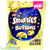 Nestle Smarties Buttons (CHEAT MEAL) Share Size - pastylki białej czekolady z lentilkami