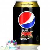 Pepsi Max bez kofeiny i bez cukru, puszka 330ml