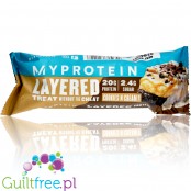 MyProtein 6 Layer Cookies Cream - sześciowarstwowy baton białkowy o smaku ciasteczek z kremem